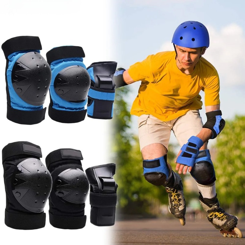 Youth Cycling Gear - Conjunto de Protetores de Joelhos para