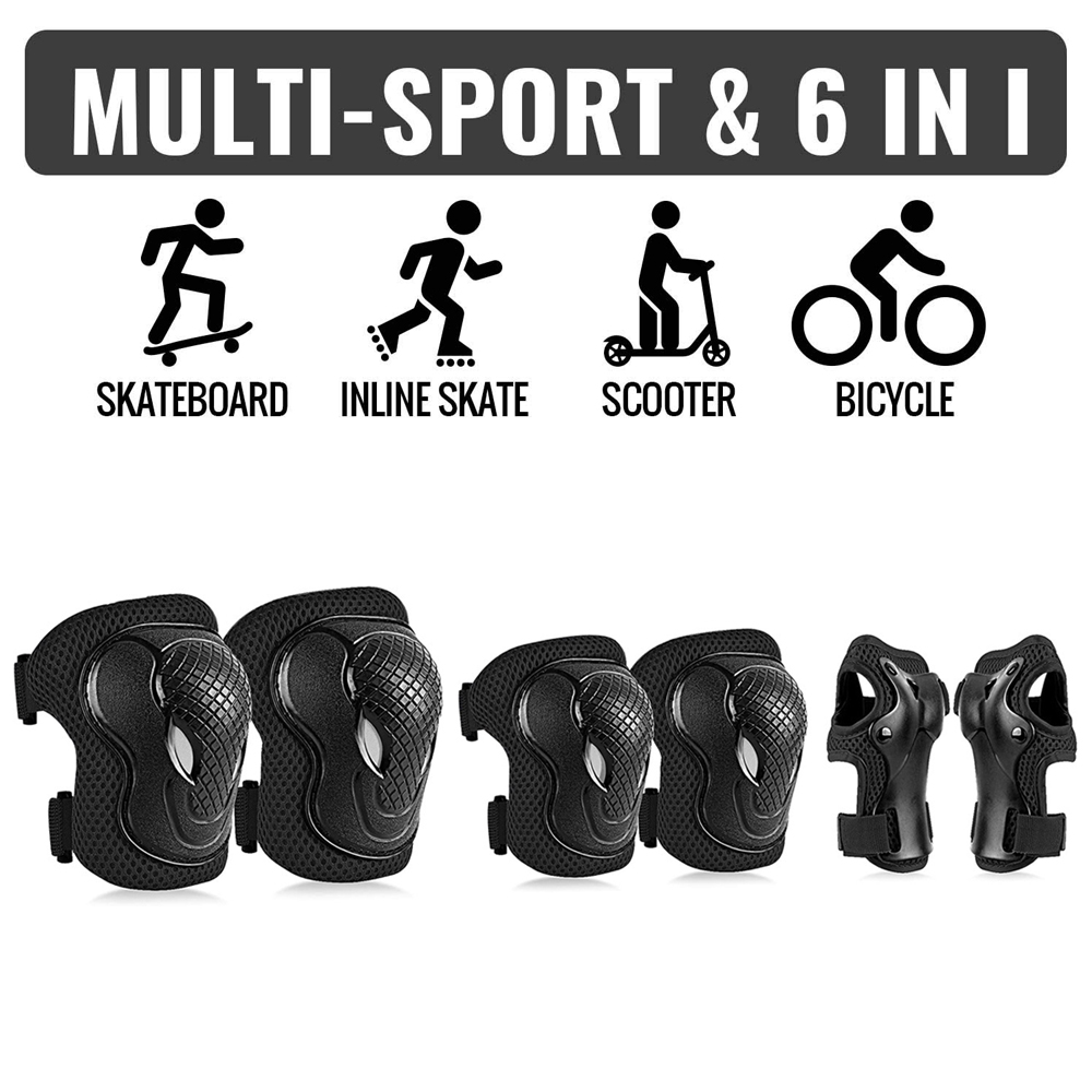 Conjunto de 6 Peças de Proteto - Youth Cycling Gear avaliação e preço