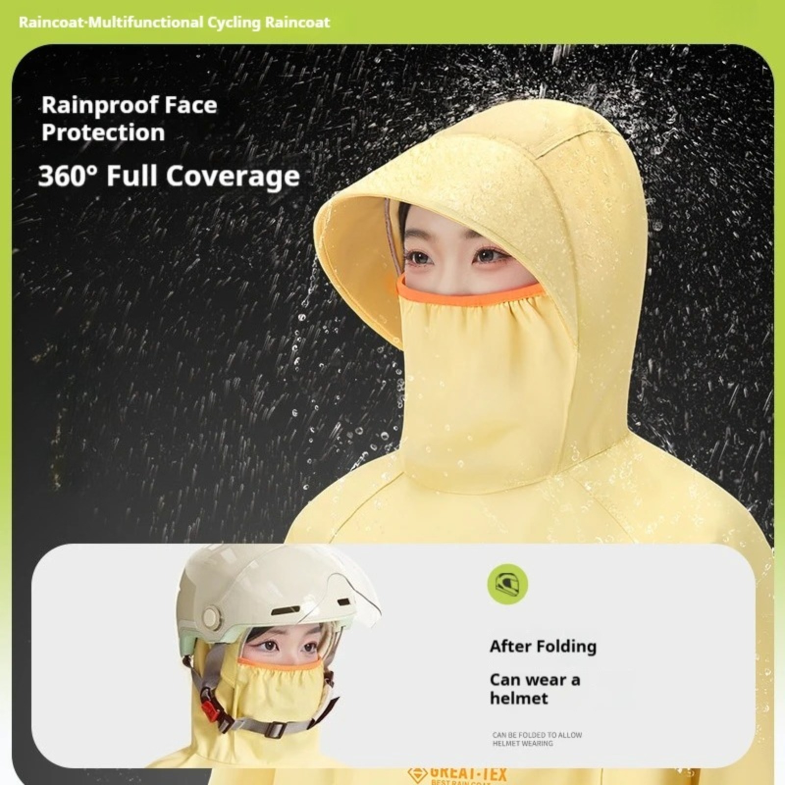 Capa de Chuva Impermeável para - Cycling Gear For Rain avaliação e preço