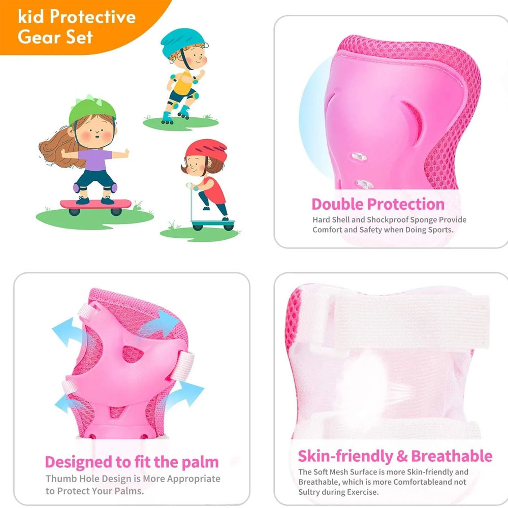 Conjunto de 6 Peças de Proteto - Youth Cycling Gear avaliação e preço