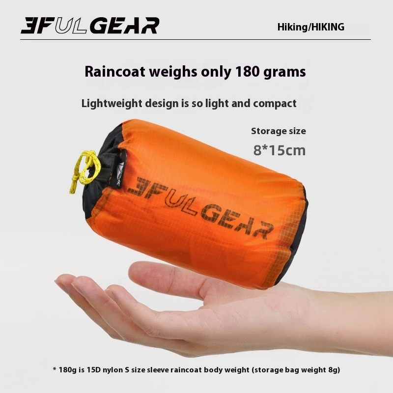 Capa de chuva com zíper 3f ul  - Cycling Gear For Rain avaliação e preço