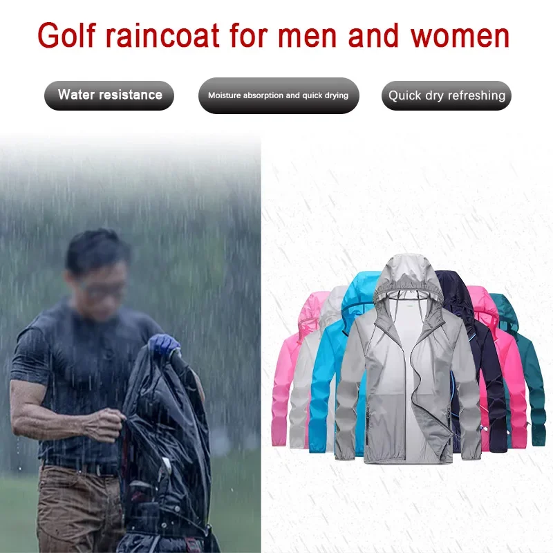 Capa de chuva de golfe jaqueta - Cycling Gear For Rain avaliação e preço