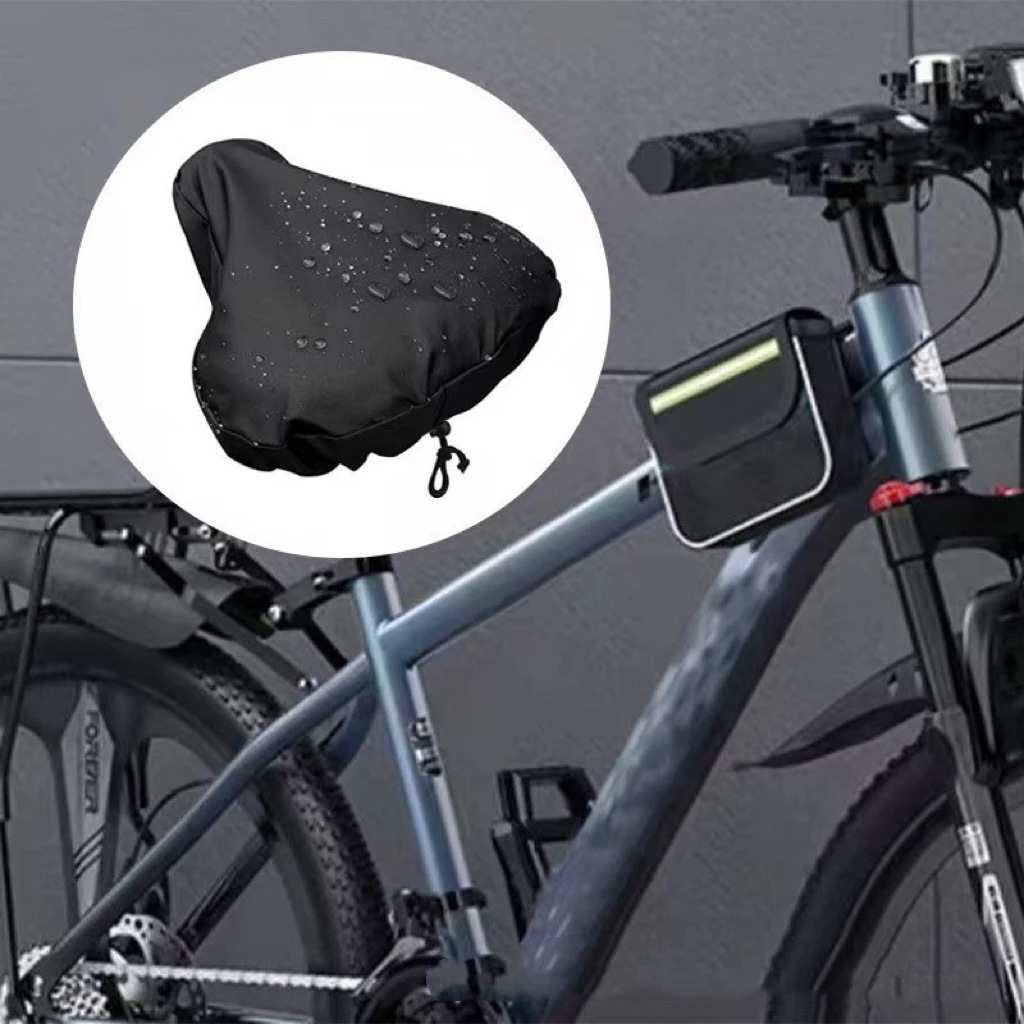 Capa de chuva para selim de bi - Cycling Gear For Rain avaliação e preço